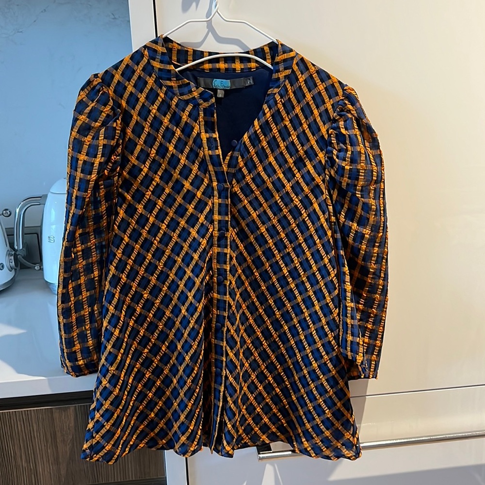 Anthropologie Puff Sleeve Blouse